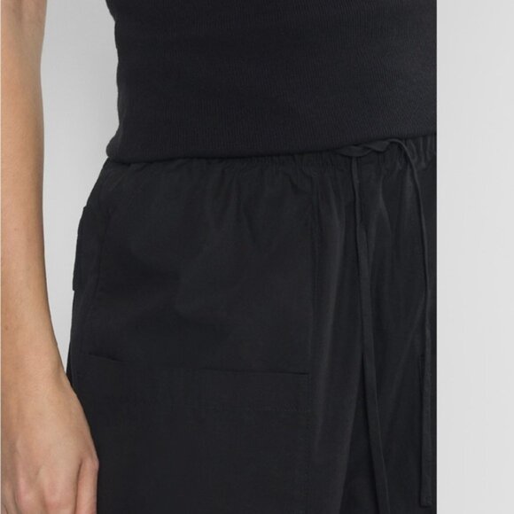 Aritzia Babaton System Wide-leg cotton Poplin Pant Black - Picture 4 of 13